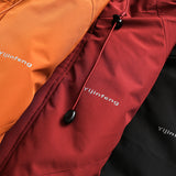 Unisex Winter Cotton Coat Three-Dimensional Pocket Decoration Tooling down Jacket Retro Solid Color down Jacket