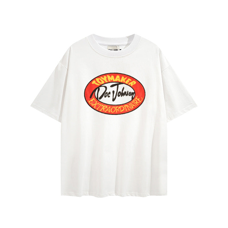 Gallery Dept T Shirts Trendy Gallery Dept Letter Printed Large Size Short Sleeve T-shirt for Men and Women