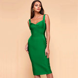 Women Dresses Bandage Dress Sleeveless Long Dress (Ont0408)