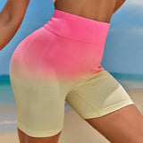 Women Yoga Sports Shorts Quick-Drying Slim Fit Sports Shorts