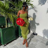 Women Dresses Spring Sexy Backless Slim Fit Long Dress