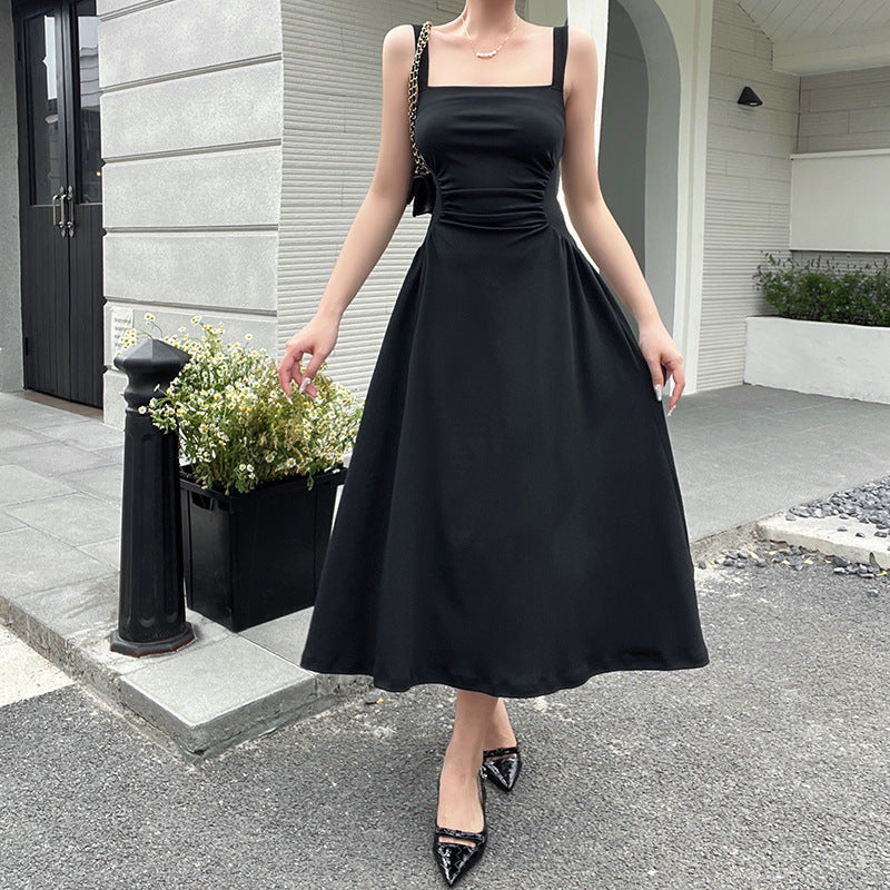 Women Dresses Dress Long Dress with Suspenders (Csm202403)