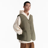 Unisex Winter Cotton Coat Winter Warm Cotton Vest