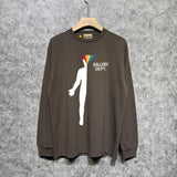 Gallery Dept Long Sleeved Shirt Fashion Brand Long Sleeve Long-Sleeved T-shirt Blouse