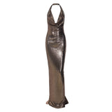 Women Dresses Autumn Sexy Backless Dress