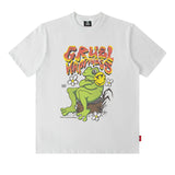 Men T Shirt Hip Hop Oversize Printed Short Sleeve T-shirt Half Sleeve Tee T-shirt