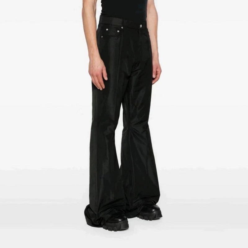 MIJKO Mens Vintage Pants Casual Bootcut Bootcut Pants
