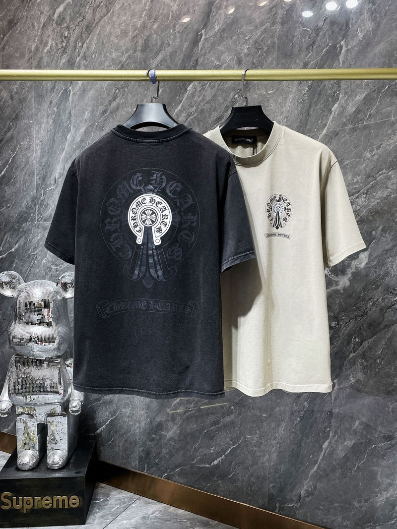 Chh Chrome Hearts T-Shirts Summer Short Sleeve T-Shirts