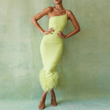 Women Dresses Sling Dress (Zns0409)