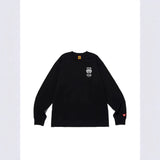 Men T-shirts Puppy drag racing print loose casual bottoming shirt T-shirt