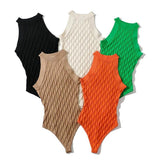 Women Sweater Knitwear Three-Dimensional Hollow Texture Sweater Spring and Summer Jumpsuit
