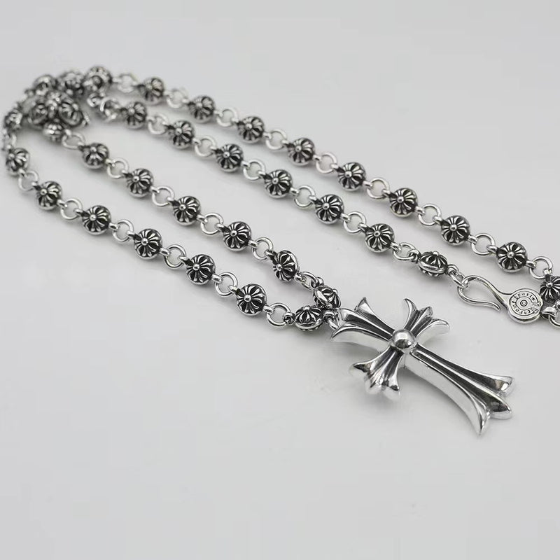 Chrome Hearts Necklace Vintage Cross Pendant