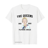 Inspired by Queen's Platinum Jubilee 2022 Elizabeth 70 Years T-shirt Graphic Print Crew Neck Short Sleeve