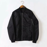 Women Jacket Autumn Casual Baseball Uniform Stand Collar Jacket