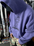 Mens T-shirts vintage hooded sweater do old loose casual