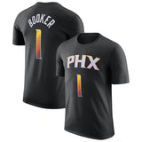 NBA T-Shirts NBAT Shirt Suns Durant Booker Paul Basketball Shirt Short Sleeve