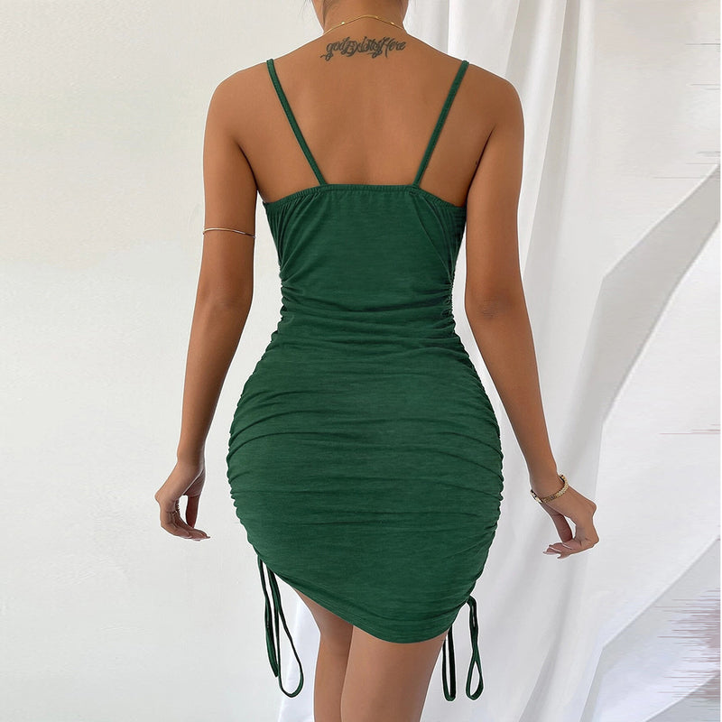 Women Dress Spring Slim Strap Dress