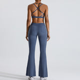 Women Yoga Set Running Exercise Suit Quick-Dry Casual Workout Clothes