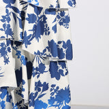 Women Dresses Spring Ruffled Tiered Dress Dress (Qymy0409)