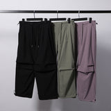 Women Sweatpants Retro Overalls Men and Women Loose Wide-Leg Casual Pants