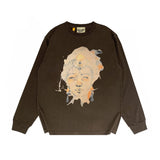 Gallery Dept Long Sleeved Shirt Fashion Brand Long Sleeve Long-Sleeved T-shirt Blouse