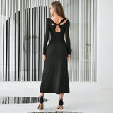 Women Dress Sexy Cutout Slim-Fit Sheath Dress
