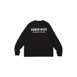 Mens T-shirts Summer Human Letter Long Sleeve T-Shirt Loose