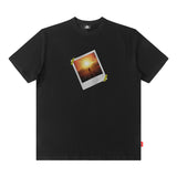Men T Shirt Oversize Hip Hop Half Sleeve Tee