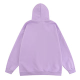 Men Hoodie Dopamine Candy Color Sweet Cool Foam Printed Hooded Sweater