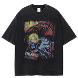 Men's Vintage Washed T-Shirt Men's Top Street