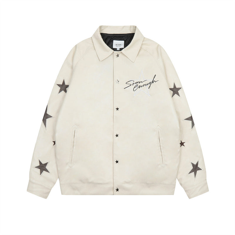 Men Jacket Coat Leather Jacket Coat Male Loose Casual Long Sleeves Motorcycle Clothing