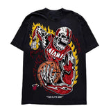 NBA T-Shirts Warren Lotas NBA Street Trend T-Shirt Sports Short Sleeve Top