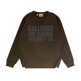 Gallery Dept Long Sleeved Shirt Fashion Brand Long Sleeve Long-Sleeved T-shirt Blouse