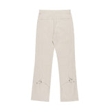 Men Sweatpants Solid Color Casual Wide Leg Pants Straight Loose Long Pants