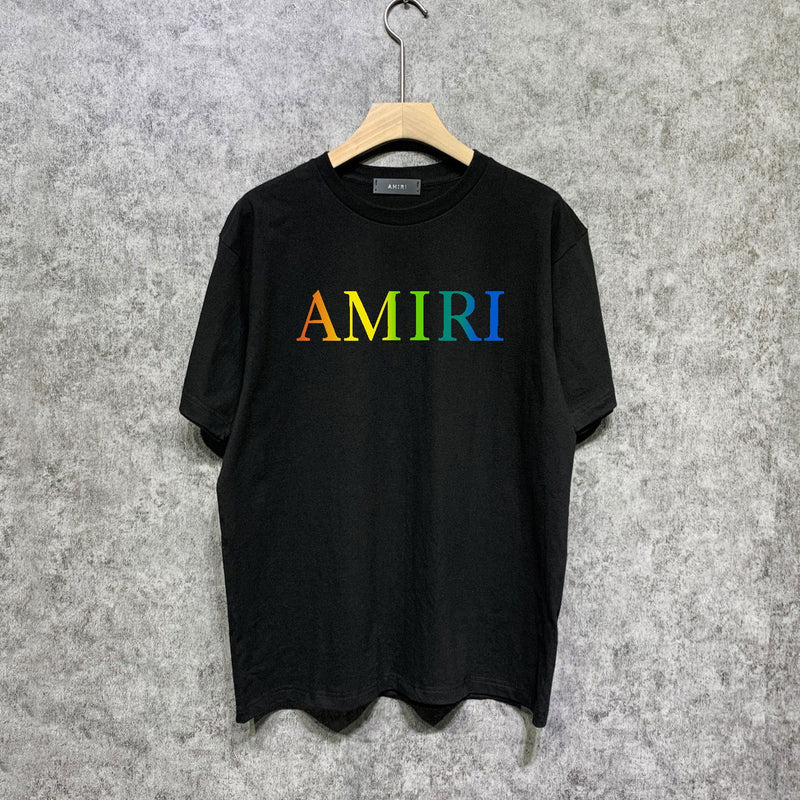 Amiri T Shirts Fashion Brand Short Sleeve T-shirt Shirt