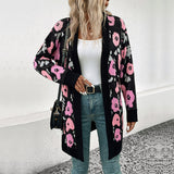 Women Knitted Sweater Autumn Leisure Women's Cardigan Sweater