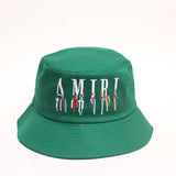 Amiri Hat fashionable bucket hat fishing hat, casual versatile