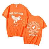 Camp Half Blood Graphic Print T-shirt Summer Men Women Fashion