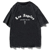 2024 Summer Gothic Tshirt Streetwear Y2k Tees Vintage Cotton