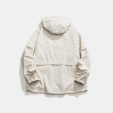 Unisex Hoodie Autumn Windproof Hood Coat