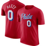 NBA T-Shirts NBA Basketball T-Shirt 76ers Harden Embiid Jersey Short Sleeve