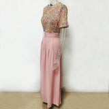 Women Evening Gown Sexy Chiffon Stitching Sequins Dress