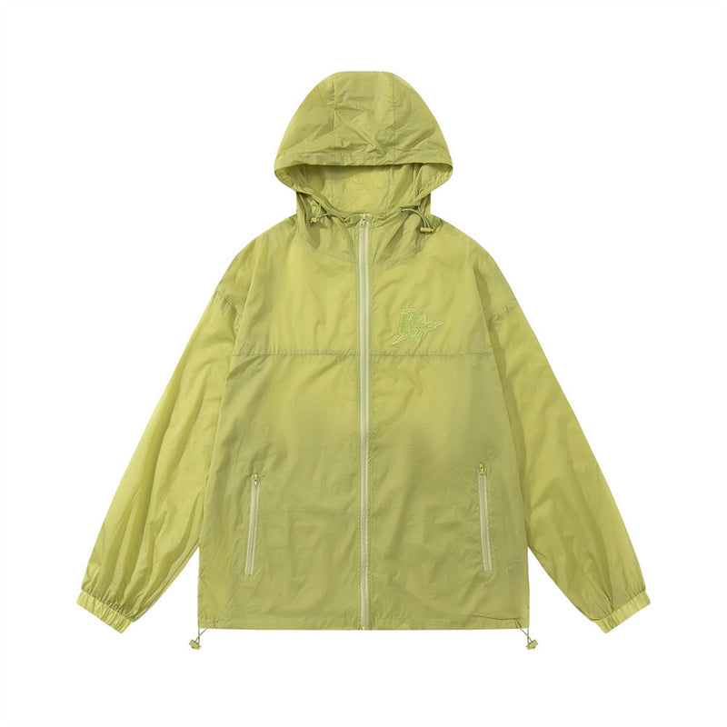 Men Jacket Coat Exercise Hooded Coat Men's Loose Casual Sun Protection Clothing