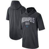 NFL T-Shirts NFL Football Hooded T-Shirt Short Sleeve Print