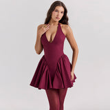 Women Dresses Sexy Backless Dress Dress (Lbk0409)