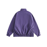 Unisex Jacket Big Pocket Jacket Stand Collar Coat