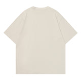 Men T Shirt Casual Couple Short Sleeve T-shirt Hip Hop Retro Half Sleeve T-shirt