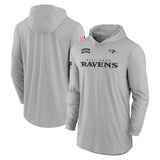 NFL T-Shirts NFL American Football Hooded Long Sleeve T-Shirt Men's Outdoor Leisure