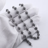 Chrome Hearts Necklace Cross Flower Versatile Simple Men's and Women's