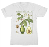 HJN Summer Avocado T-Shirt Persea Americana Print